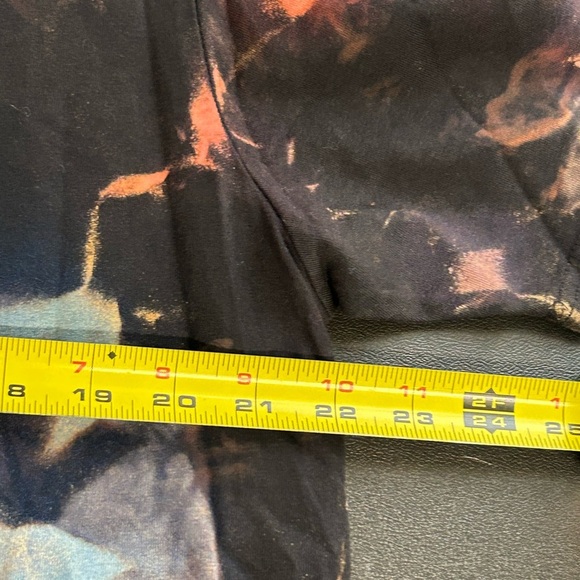 Men’s 2X Bleached‎ Dyed  T Shirt Abstract Colorful Grunge Skater Graffiti Artsy - Picture 11 of 15